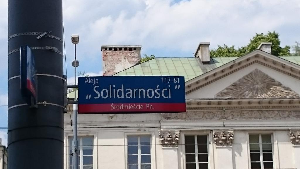 Apartmán Studio Solidarnosci Varšava Exteriér fotografie